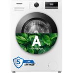 HEINNER Wasmachine 7 kg, 1200 Toeren, Energieklasse A, Slim 47 cm Diep – Voorlader Vrijstaand met Stoomfunctie, Inverter Motor, 15 Programma's, LED Display, Quick Wash 15', Kinderslot