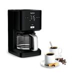 Tefal Smart'N Light koffiezetapparaat, CM6008, filter, Inhoud 1,25 l, Programmeer automatische start, Warmhoudfunctie, Zwart