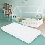 ML-Design Kindermatras 90 x 200 x 10 cm, getest op schadelijke stoffen, Oeko Tex 100 gecertificeerd, babymatras juniormatras met ritssluiting en wasbare hoes, koudschuimmatras voor ledikantje