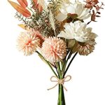 YELIKIT Kunstbloemen, kunstplanten, kunsthortensia's, zijden bloemen, voor bloemstukken, boeketten, decoratie voor thuis, bruiloft, tuinfeest, champagnekleurig
