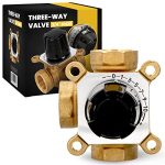 Drieweg mengventiel, thermostatische centrale en vloerverwarming, instelling van 3/4 inch DN20, thermostaatventiel voor watertemperatuur, thermostaat