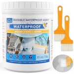 Transparante Waterdichte Coating 1KG | Vloeibare & Onzichtbare Afdichting | Voor Binnen & Buiten, Dak, Muur, Badkamer, Balkon, Tegels en Hout