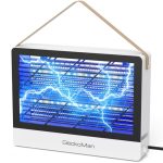 GeckoMan LED Mosquito Killer Vliegenlamp Insectenlamp Elektrische Vliegenvanger, Energiezuinige Max-Trek Hybride Spectrum Buis • 10 Jaar Levensduur, Versterkte Hoogspanning Onmiddellijke Doding muggen