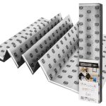 6m² contactgeluidsisolatie 3mm met AquaStop, ondervloer voor parket & laminaatvloeren, verwarmingsfolie ondervloer ideaal voor elektrische vloerverwarming
