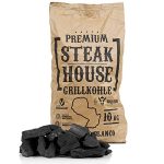BBQ-Toro Premium Steakhouse Houtskool | 10 kg | Quebracho Blanco houtskool | barbecuehoutskool in restaurantkwaliteit | premium grillkool voor kamado, smoker, BBQ en houtskoolgrill outdoor