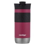 Contigo Byron 2.0 thermosbeker, roestvrijstalen isoleerbeker, koffiebeker-to-go, 100% lekvrij, vaatwasserbestendig deksel, BPA-vrij, blijft maximaal 6 uur warm, 470 ml,dragon fruit