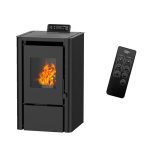 Anita luchtpelletkachel 7,6 kW zwart Sannover