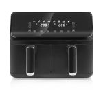 Tristar Airfryer met dubbele mand - 2 x 4 L inhoud - 2700 W - 8 programma's - temperatuur per mand instelbaar