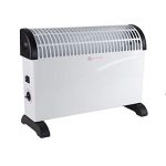 alpina Elektrische Convector Kachel CHYO2 - Elektrische Verwarming 2000W - Kachel met Verstelbare Thermostaat en Turbofunctie - Ruimtes tot 15m2 - Oververhittingsbeveiliging - Wit