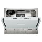 Klarstein Volledig ingebouwde vaatwasser - compacte 45 cm ingebouwd, 6 couverts, UV-hygiëne, AquaStop, energieklasse D, stil 47 dB, intuïtieve bediening