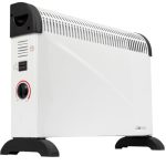 Clatronic® Convectorkachel | Mobiele warmte voor in huis | Elektrische kachel met 3 warmtestanden|Kachel met thermostaat | Tot 40 vierkante meter | Convector met oververhittingsbeveiliging | KH 3077 N