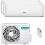 Airconditioning Hisense Trial Split 3AMW62U4RJC 9000 BTU + 9000 BTU - inclusief wifi - nieuw 2022