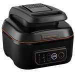 Russell Hobbs Air Fryer XL 5.5L [Airfryer / Grill / Multicooker] Rapid Air (vaatwasbestendig, boven- en onderwarmte, schudden niet nodig, slowcooker, bakken, diepvriespizza Ø 30 cm) Satisfry 26520-56