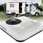12v / 24v Dak-Dc-Airconditioner, Vrachtwagen-Camper-Dak-Airconditioner, Snelle Koeling En Verwarming, Energiebesparend En Geluidsarm Voor Auto'S/Semi-Vrachtwagens/Boottrailers/Aanhangwagens,White-12V